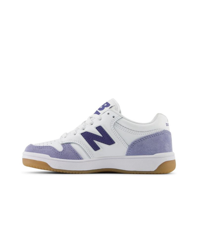 Chaussures New Balance 480 Enfant Blanc