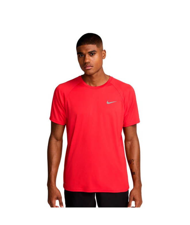 Camiseta de Natación Nike Essential Hombre Rojo