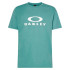 Camiseta de Casual Oakley O Bark 2.0 Homem Dark Pacific