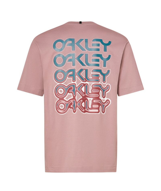 T-shirt Oakley B1B Repeated Tee Homme Rose