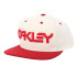 Boné de Casual Oakley Mark III Homem Arctic Branco/Vermelho Ferro
