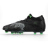 Botas de futebol de Futebol Puma Future 8 Ultimate Ag Preto/Cinza Claro/Verde Fluorescente