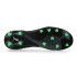 Botas de futebol de Futebol Puma Future 8 Ultimate Ag Preto/Cinza Claro/Verde Fluorescente