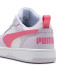 Chaussures Puma Rebound V6 Lo J,Lilac Frost Mag Enfant Lilac Frost/Magic Rose/Blanc