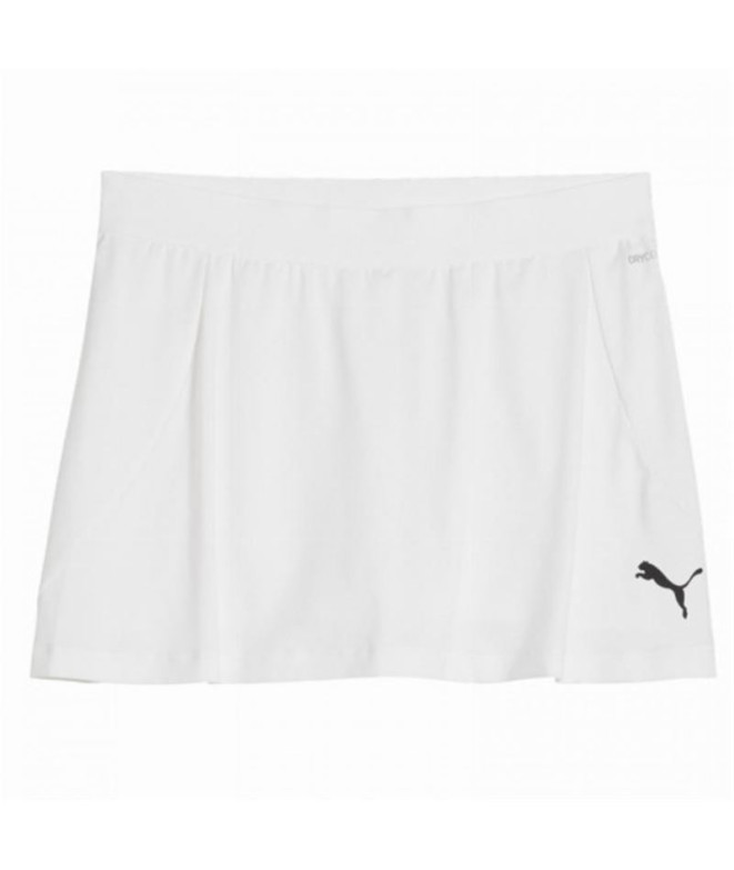 Falda de Pádel Puma Individual Mujer Blanco