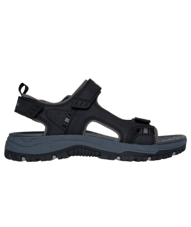 Sandalias Skechers Prewitt - Rigdon Hombre Negro