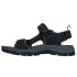 Sandalias Skechers Prewitt - Rigdon Hombre Negro