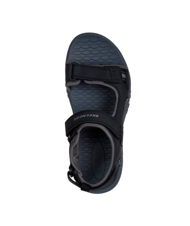 Sandales Skechers Prewitt - Rigdon Homme Noir