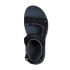 Sandalias Skechers Prewitt - Rigdon Hombre Negro