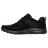 Sapatilhas Skechers Burns- Agoura Homem Couro Preto/ Malha/ Acabamento