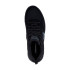 Sapatilhas Skechers Burns- Agoura Homem Couro Preto/ Malha/ Acabamento