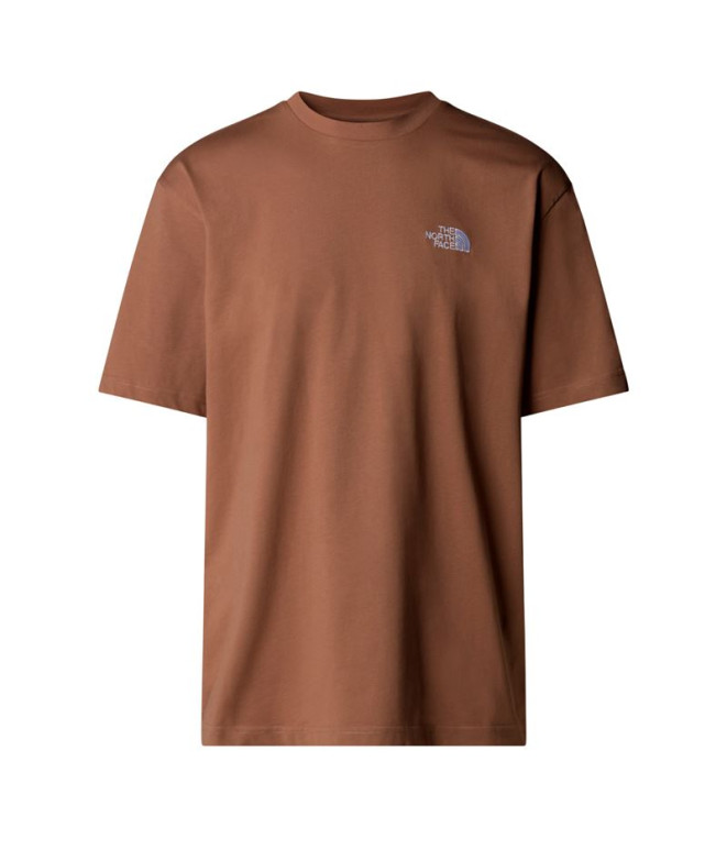 Camiseta de Montaña The north Face Essential Oversize Brown Hombre