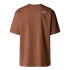 Camiseta de Montaña The north Face Essential Oversize Brown Hombre