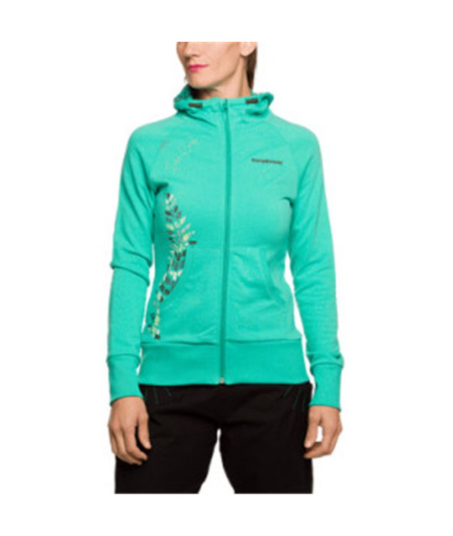 Veste de Montagne Trangoworld Turda Femme Verte