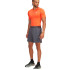 Pantalones Cortos de Fitness Under Armour Vanish Woven 6In Shorts Hombre Gris
