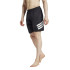 Bañador de Natación adidas Icon 3 Bandas Sh 8In Hombre Negro/Blanco