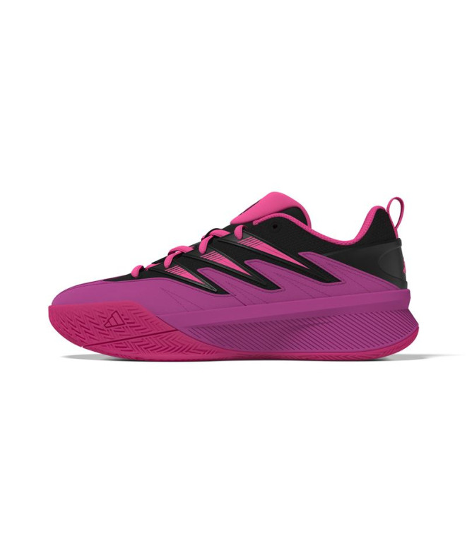 Zapatillas de Baloncesto adidas Dame Certified 3 Infantil Fucsia