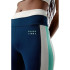 Mallas de Fitness Black Limba Synergyfit Mujer Tricolor Cream, Ocean blue & Sage