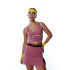 Falda Pantalones de Fitness Black Limba Power Play Mujer Dusty rose & Plum