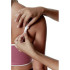 Top de Fitness Black Limba Courtedge Mulher Rosa poeira & Creme