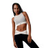Top de Fitness Black Limba Evolve Mulher Preto & Creme