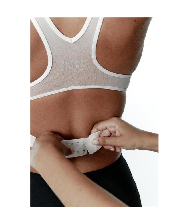 Top de Fitness Black Limba Evolve Mujer Gris