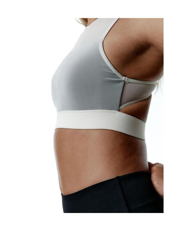 Top de Fitness Black Limba Evolve Mujer Gris