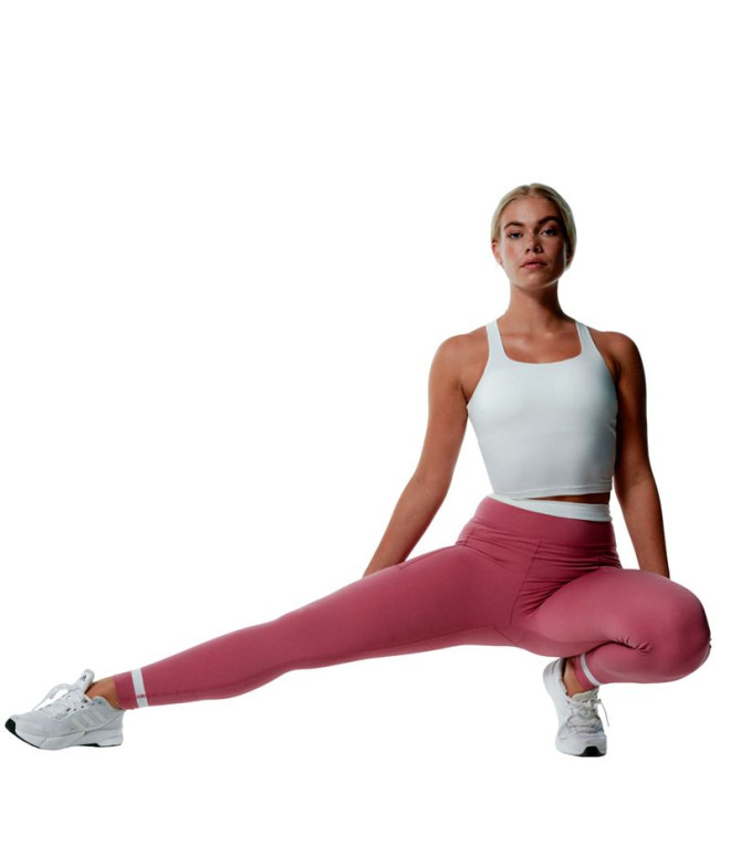 Top de Fitness Black Limba Apexfit Mujer Cream