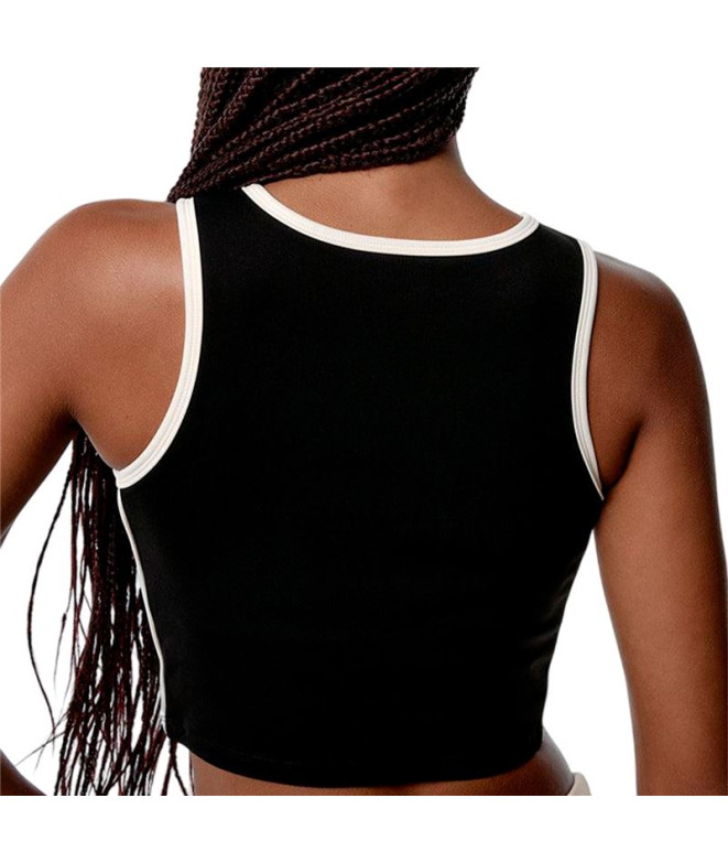 Top de Fitness Black Limba Streamline - Preto &...