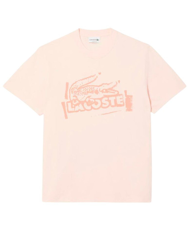 Camiseta Lacoste Tee-Shirt Hombre Angora/Latte