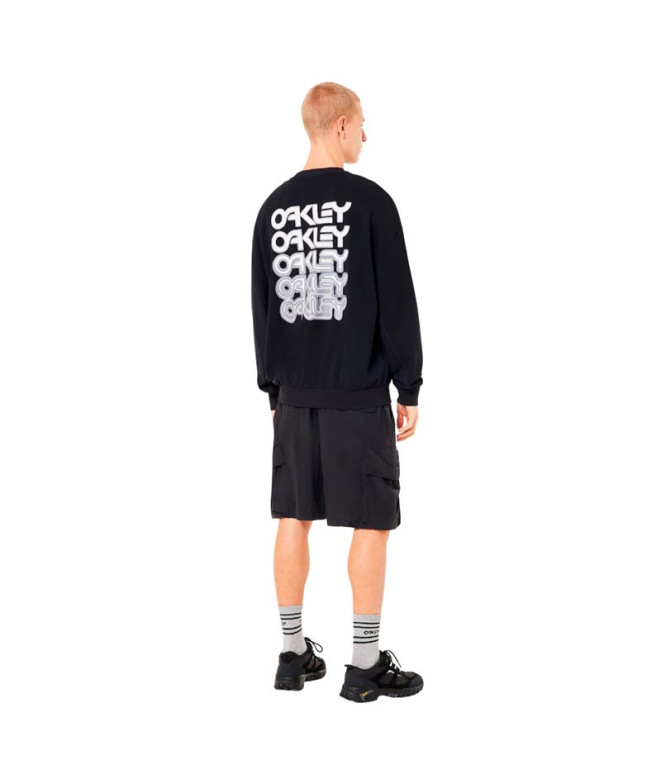 Moletom Oakley B1B Repeated Crewneck Sweatshirt...