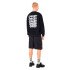 Moletom Oakley B1B Repeated Crewneck Sweatshirt Homem Preto