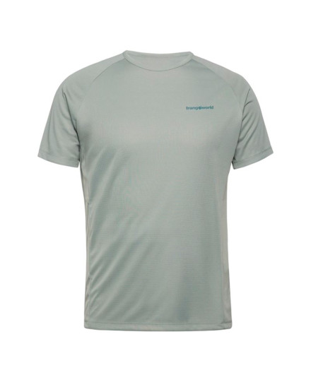 Camiseta Trangoworld Couvet Homem Cinza Azulado