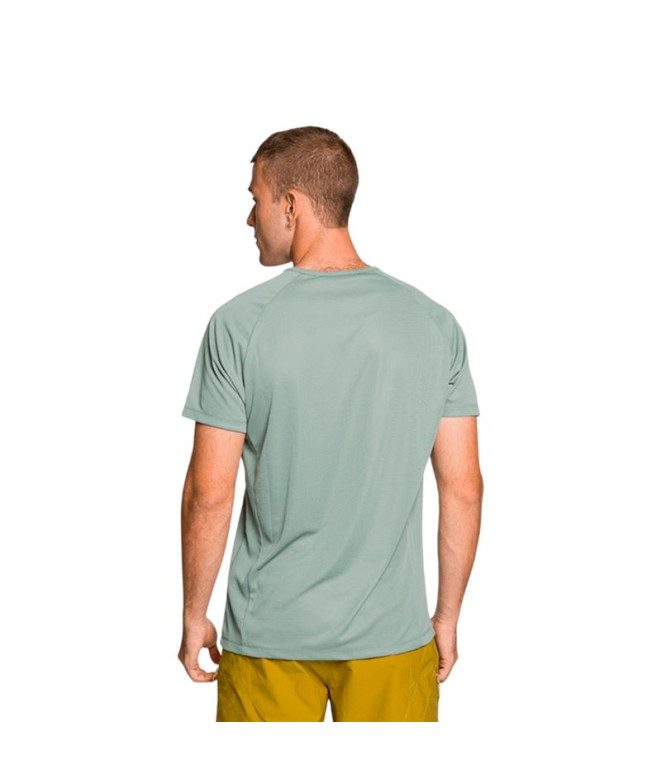 Camiseta Trangoworld Couvet Homem Cinza Azulado