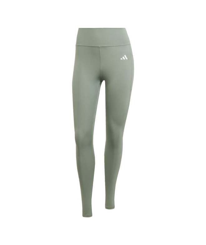 Mallas de Fitness adidas Opt Ess St 1/1 Mujer Verde/Blanco