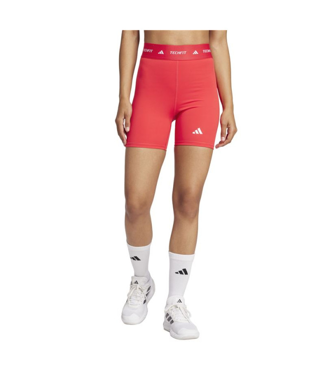 Malhas de Fitness adidas Techfit Sho Mulher Rubpur