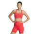 Sutiã esportivo de Fitness adidas Techfit Bra Mulher Rubpur