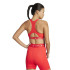 Sutiã esportivo de Fitness adidas Techfit Bra Mulher Rubpur