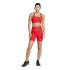 Sutiã esportivo de Fitness adidas Techfit Bra Mulher Rubpur