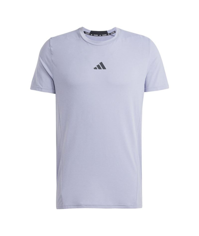 Camiseta De Fitness Adidas D4T Hombre Violeta