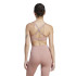 Sutiã esportivo de Fitness adidas Tlrdim Hs Mulher Rosa