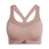 Brassiere de sport de Fitness adidas Tlrdim Hs Bra Femme Rose