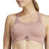 Brassiere de sport de Fitness adidas Tlrdim Hs Bra Femme Rose