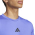 Camiseta de Fitness adidas D4T Int. Homem Azul