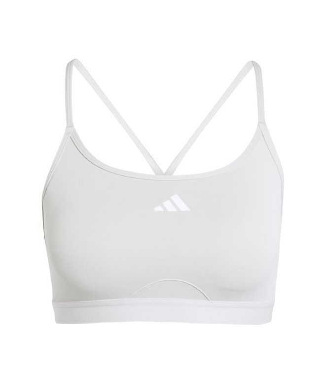 Sujetador Deportivo de Fitness adidas Aerct Ls Bra Mujer Azul