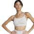 Brassiere de sport de Fitness adidas Aerct Ls Bra Femme Bleu