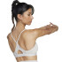 Brassiere de sport de Fitness adidas Aerct Ls Bra Femme Bleu