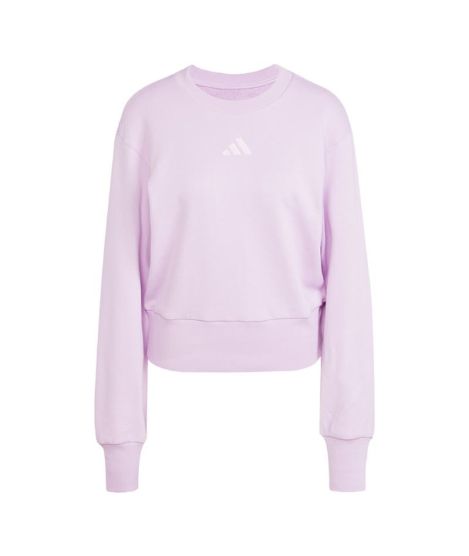 Sudadera adidas All Szn French Terry Sw Mujer Lila