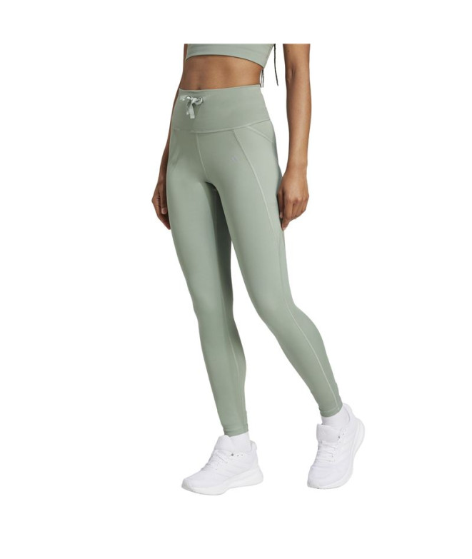 Malhas De Running adidas Run Ess 1/1 Mulher Verde