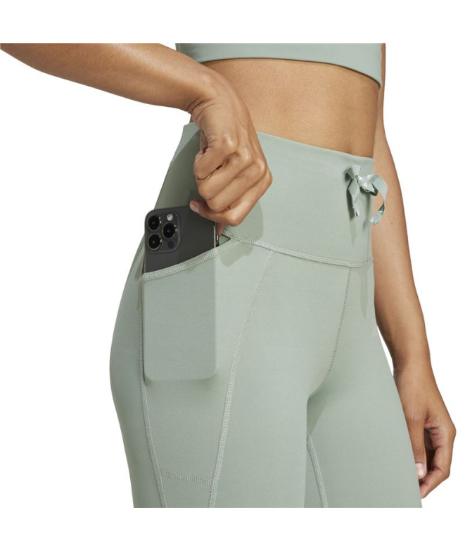 Mallas De Running adidas Run Ess 1/1 Mujer Verde